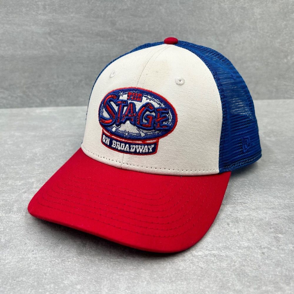 THE STAGE on Broadway Hat Baseball Ball Cap Adjustable SNAPBACK Mesh Back